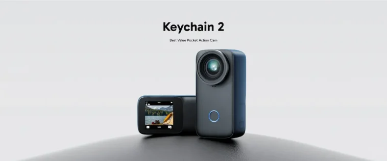 AKASO Launches Keychain 2: A Pocket-Sized 4K Action Camera Built for Creators on the Move