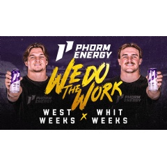 Phorm Energy Launches Its First-Ever National NIL Partnership With The Weeks Brothers