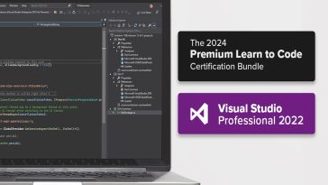 Get Microsoft Visual Studio Pro FREE when you buy this $50 coding course bundle