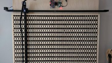 Kilopixel creator kills livestream switch before woodblock display hits Crysis point