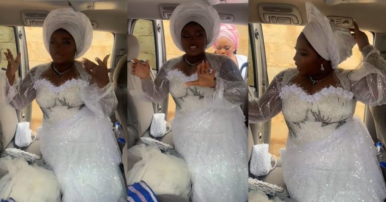 “Forever that started on a bike” – Bride narrates how she met her husband after they boarded the same bike to their destination 8 years ago (WATCH)