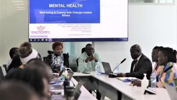 Prioritizing mental health and wellbeing during times of crisis at WHO Uganda: Resilience in the face of change