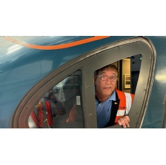 Alstom employee retires after 50 years on Britain’s railways