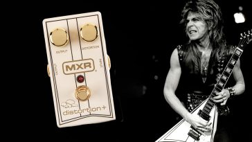 “We took Randy’s pedalboard out for the first time and did the first pedal with the polka dots. We’re releasing a second one”: MXR’s latest Randy Rhoads Distortion is inspired by another of the guitar great’s iconic axes – the Jackson Concor