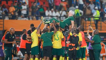 South Africa head coach Hugo Broos speaks ahead of Nigeria clash