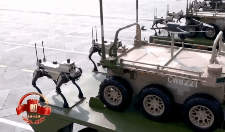 China’s 80th Victory Day Parade Showcases “Machine Wolf” and Advanced Arsenal