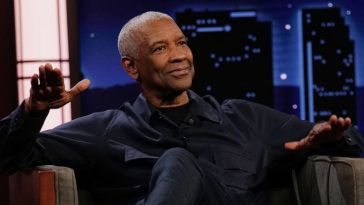 Denzel Washington Names Nas, Samara Cyn, And Smino Among Favorite Rappers On “Jimmy Kimmel Live!”