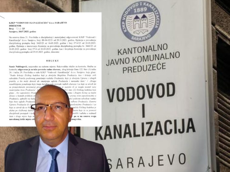 ZAŠTIĆEN SAMO NA PAPIRU: Samir Nuhbegović dobio otkaz jer je prijavio korupciju