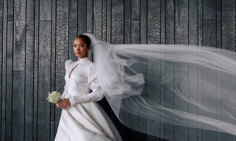 Temi Otedola Made the Perfect Bride in This Breathtaking Wedding Dress by Fendi