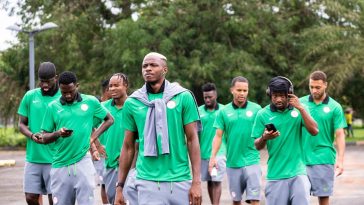 WATCH: Super Eagles depart for Bloemfontein ahead of make-or-mar clash with South Africa