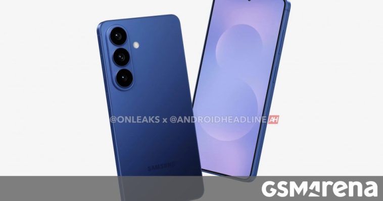 Samsung Galaxy S26 Pro leaks in more renders showing more angles