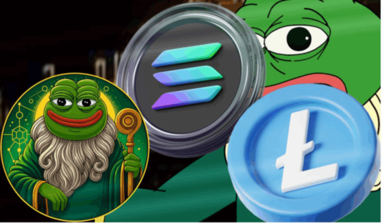 Solana Litecoin Price Prediction Show Limits – But Pepeto Gains The 100x Buzz as The Best Crypto To Buy Now
