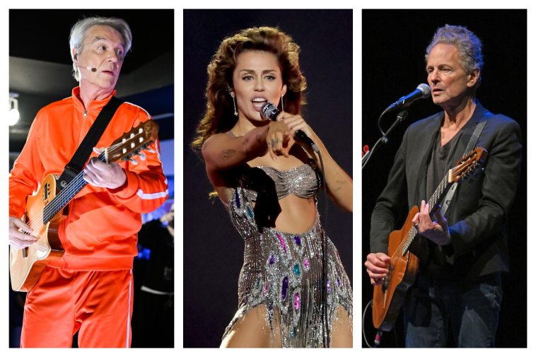 Miley Cyrus Shares New Songs With Lindsey Buckingham and David Byrne: Listen