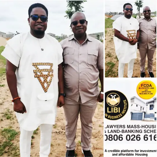 Sir. Alphonsus Oga Esq [NBA Calabar/Chiarman, APC Cross-river State] visits our Estate in Abuja, applauds our successful effort at providing affordable Housing and a credible investment platform; at the Lawyers In Business Institute LIBI Mass-Housing and