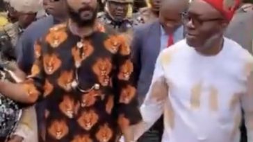 Soludo hosts Ebuka Obi at Anambra govt house