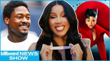 Cardi B Reveals She’s Pregnant With Boyfriend Stefon Diggs & Releases New Album ‘Am I the Drama ?’ | Billboard News