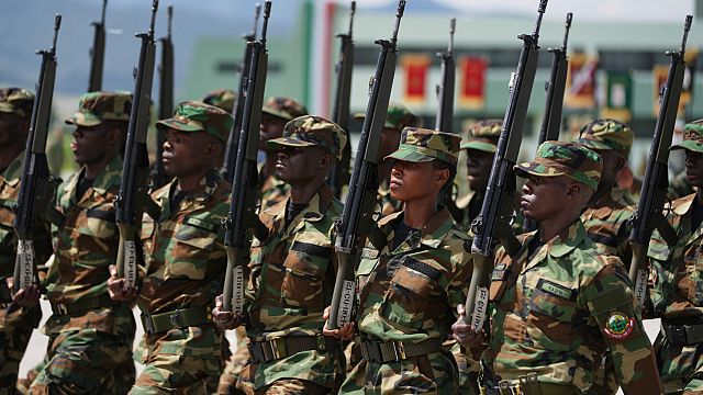 Haitian soldiers complete mlitary training in Mexico