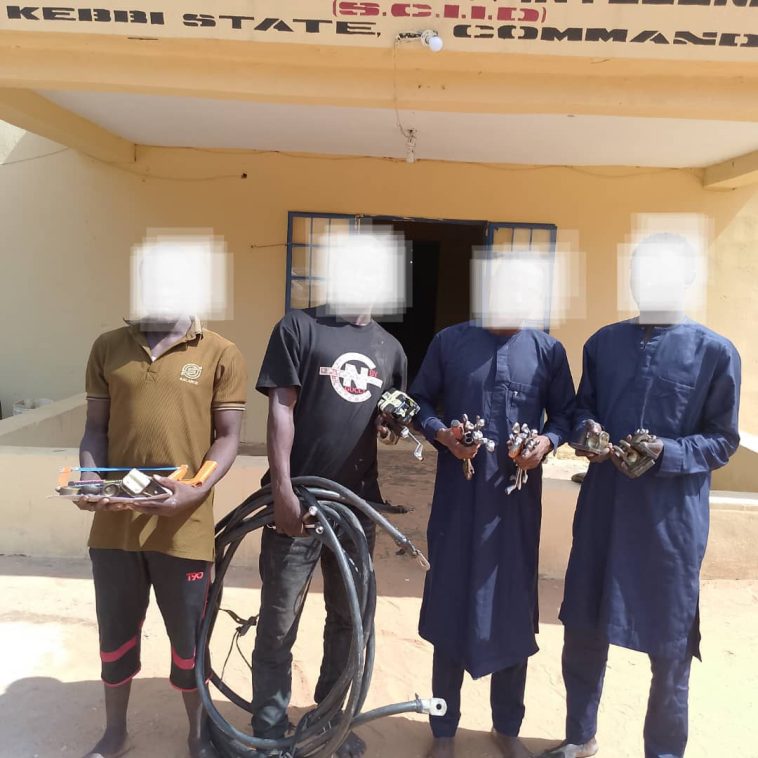 Kebbi Police Arrest Four Suspects For Vandalising School Transformer 