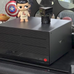 This NAS has an integrated UPS and can accommodate more than 180TB of storage, as well as a memory card