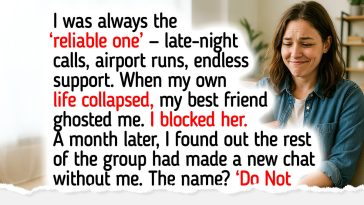 My Best Friend Leaned on Me for Years, Then Vanished When I Needed Support