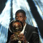 French player Ousmane Dembélé wins men’s Ballon d’Or