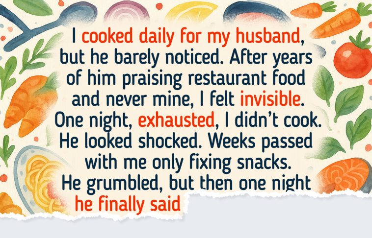 My Husband Didn’t Help in the Kitchen—So I Taught Him a Lesson He Won’t Forget
