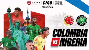 Nigeria vs Colombia: Super Eagles to face Cafeteros in New York friendly ahead of AFCON 2025