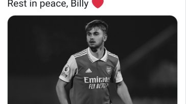 Former Arsenal player, Billy Vigar diÂ£s aged 21 after injury during game
