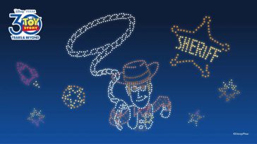 Toy Story Drones Light Up the Macao Night Sky