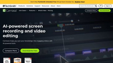 Camtasia: Screen Recording and Video Editingductory