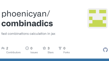 Jax: Fast Combinations Calculation