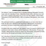 200-level Niger State varsity d!es after collapsing in her off-campus residence