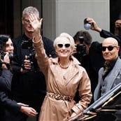 Meryl Streep, Stanley Tucci, and all the famous people were in Paris and Milan for fashion week