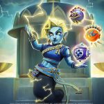 Shop Titans whips up a storm with Zephyr, the Mistress of Storms, as a new Premium Worker