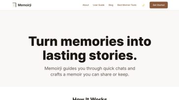 Memoirji: Transform Memories into Personalized Stories