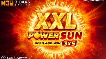 3 Oaks Gaming launches expanded sequel Power Sun XXL: Hold and Win 3×5
