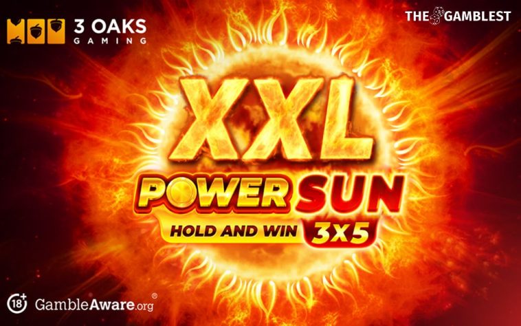 3 Oaks Gaming launches expanded sequel Power Sun XXL: Hold and Win 3×5