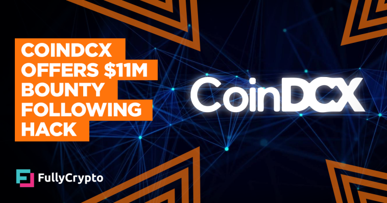CoinDCX Offers $11M Bounty for “Actionable First-Intelligence”