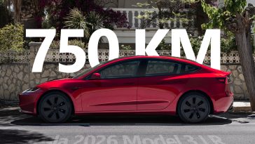 2026 Tesla Model 3 LR battery upgrade delivers massive 750km (WLTP) of range in Australia
