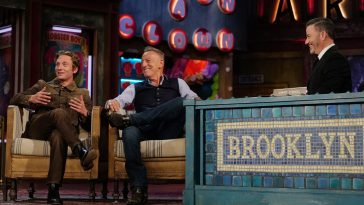 Watch Bruce Springsteen and Jeremy Allen White Discuss Their New Movie on Kimmel