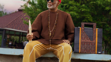 Richard Mofe-Damijo (RMD) frontlines Gbenga Artsmith’s ‘Coral Reef’ collection in a regal style editorial
