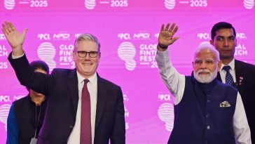 ‘Namaskar Mumbai’: UK PM Keir Starmer starts Mumbai Fintech Fest address in Hindi