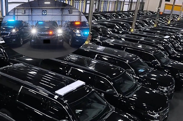 Secret Service Shows Off Hundreds Of Armored SUVs Deployed Into Motorcades During UN General Assembly
