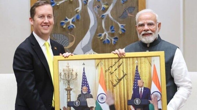 ‘Mr Prime Minister, you are great’: Does President Trump’s signed photo gift to PM Modi signal a thaw in India–US ties?