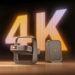 The new Z9X mini 4K projector from Xgimi features a gimbal style hinge and Harman Kardon audio