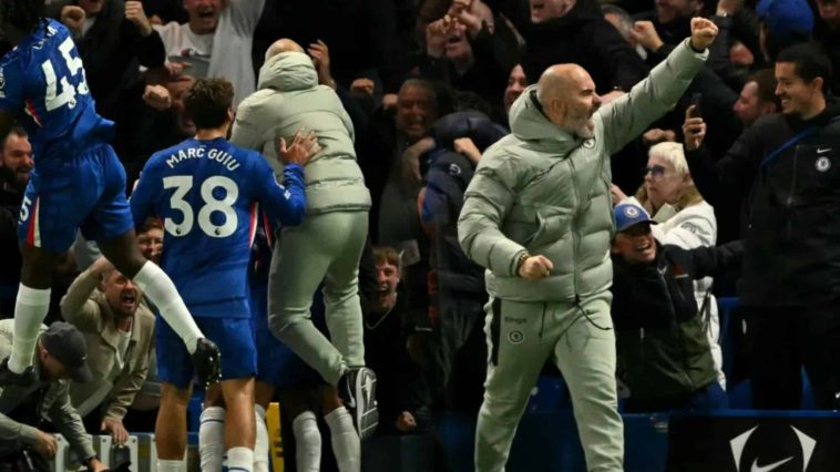Chelsea’s Enzo Maresca says red card for Liverpool celebration was ‘worth it’
