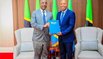 WHO Tanzania Representative, Dr. Alex Gasasira, Presents Credentials to the Ministry of Foreign Affairs and East African Cooperation