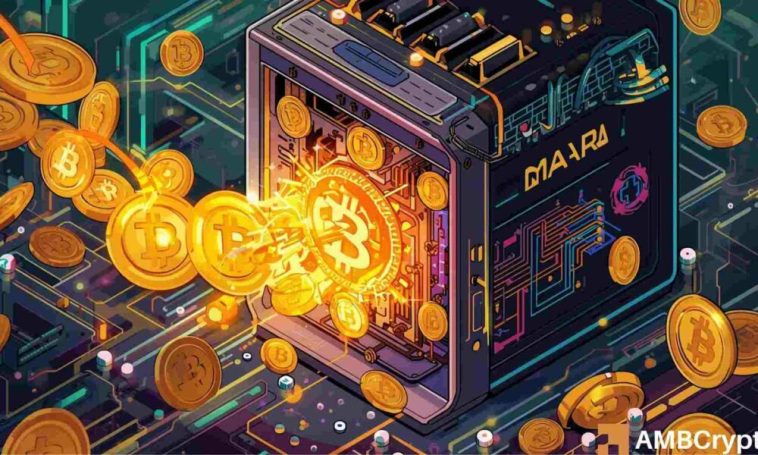 MARA holdings ‘buys the dip’ with another 400 BTC purchase