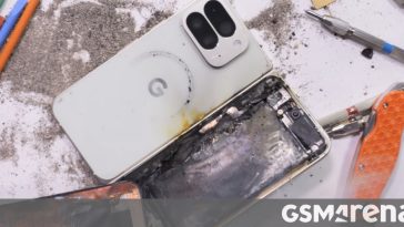 Google Pixel 10 Pro Fold battery explodes during extreme durability test