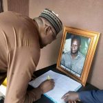 Gbenga-Hashim Visits, Condoles With Family Of Late Aremson, Says Great Star Has Fallen